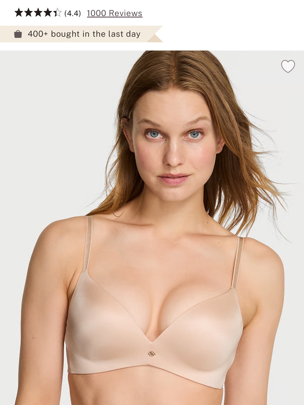 Victoria’s Secret So Obsessed Wireless Push Up Bra